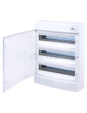 Tablou electric ABS - siguranțe - 54M (3x18) aparent ușă albă ECT 3x18PO - ETI 001101041