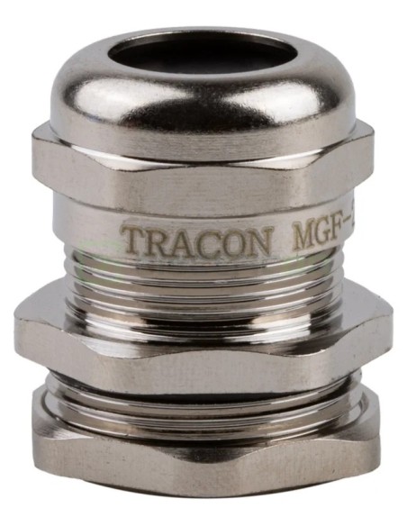 Presetupă - metrică metalică pentru cablu 15-22 mm filet M32 x 1.5 IP66 - Tracon Electric MGF-32
