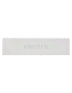 Capac modular - Bandă obturatoare 12M gri deschis - Hager VZ415