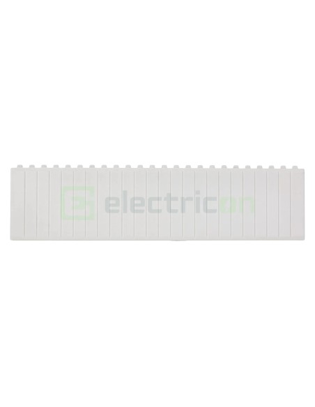 Capac modular - Bandă obturatoare 12M gri deschis - Hager VZ415