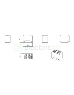 Clemă conexiuni - Bloc de distribuție - PTFIX 6x1.5 gri - Phoenix Contact 3002757 2