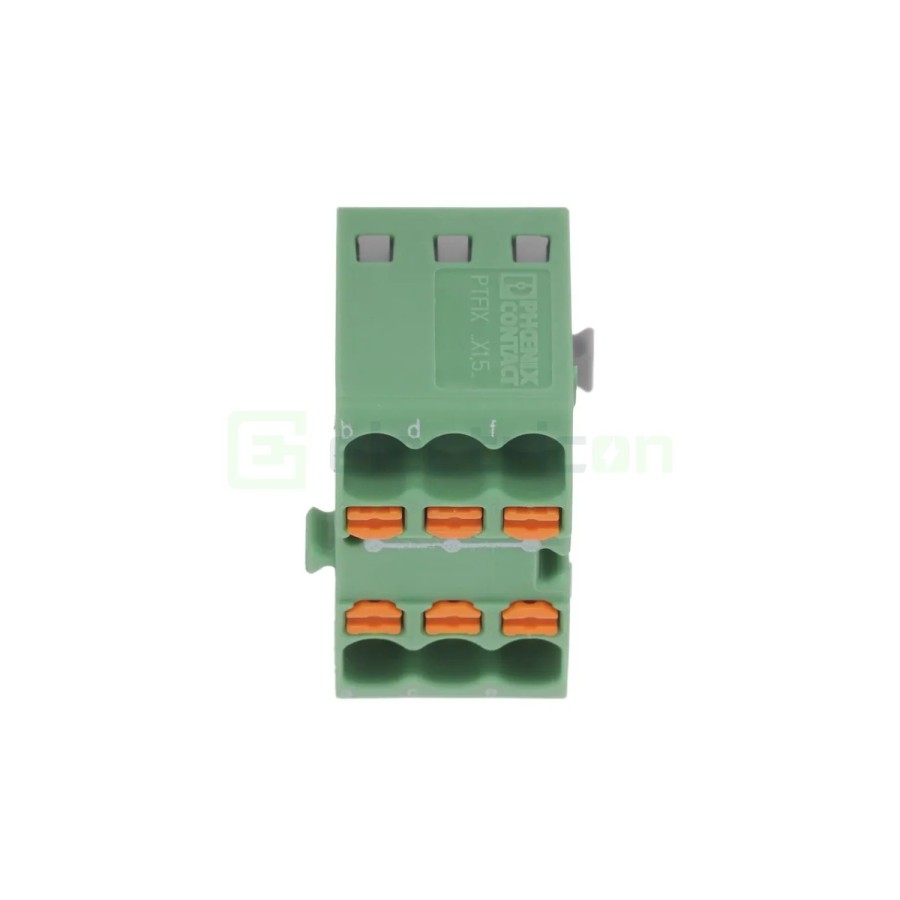 Clemă conexiuni - Bloc de distribuție - PTFIX 6x1.5 verde - Phoenix Contact 3002771
