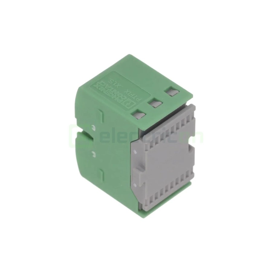 Clemă conexiuni - Bloc de distribuție - PTFIX 6x1.5 verde - Phoenix Contact 3002771
