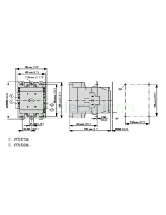 Contactor 3P 400A 2ND/2NI 230V ALEA II - Schrack LTD64153 2