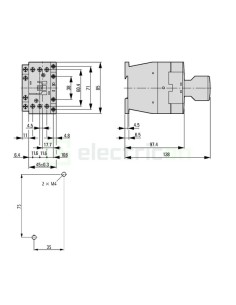 Contactor 3P 32A 1ND 230V ALEA II - Schrack LTD13213 2