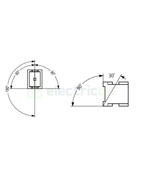 Contactor 3P 9A 3ND 230V ALEA II - Schrack LTD00913