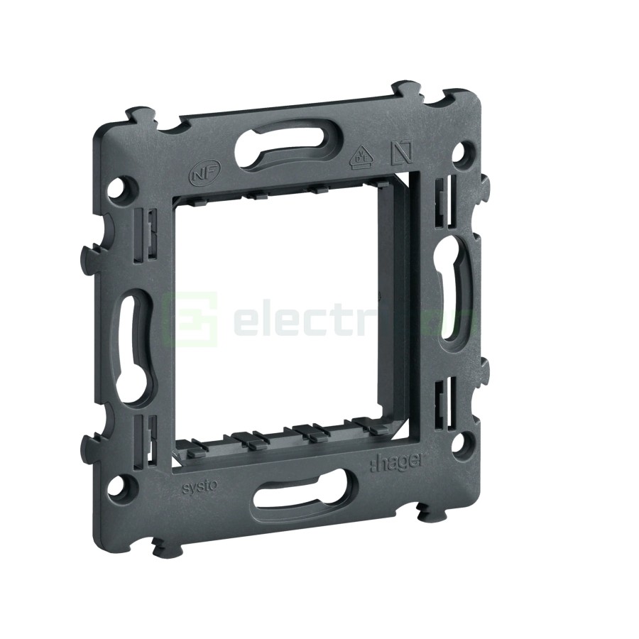 Hager Systo WS450, suport aparataj 45×45 mm