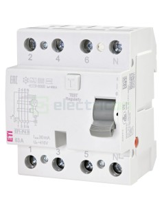 RCCB ETI tip B 63A 30mA - EFI-P4 002061953