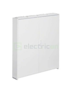 Tablou electric ABS - siguranțe - 336M (7x48) aparent ușă metalică Univers Hager FWB74S 2