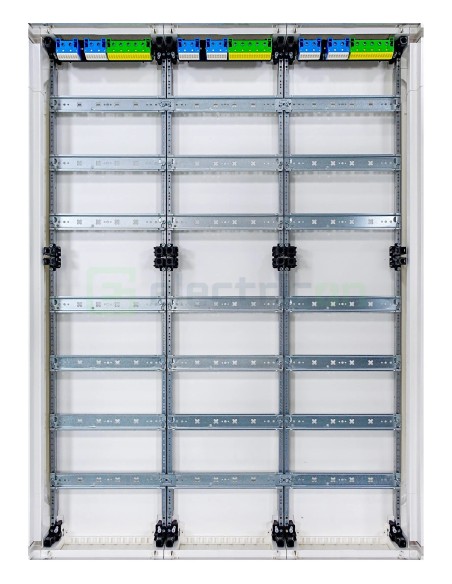 Tablou electric metalic - siguranțe - 252M (7x36) aparent Univers Hager FWB73S