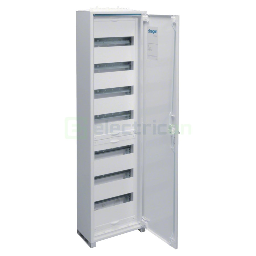 Tablou electric metalic - siguranțe - 84M (7x12) aparent Univers Hager FWB71S