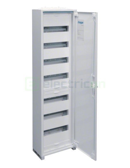 Tablou electric metalic - siguranțe - 84M (7x12) aparent Univers Hager FWB71S