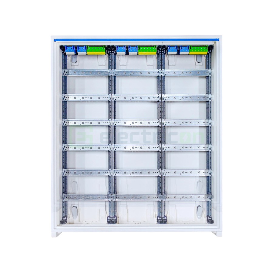 Tablou electric metalic - siguranțe - 216M (6x36) aparent Hager Univers FWB63S