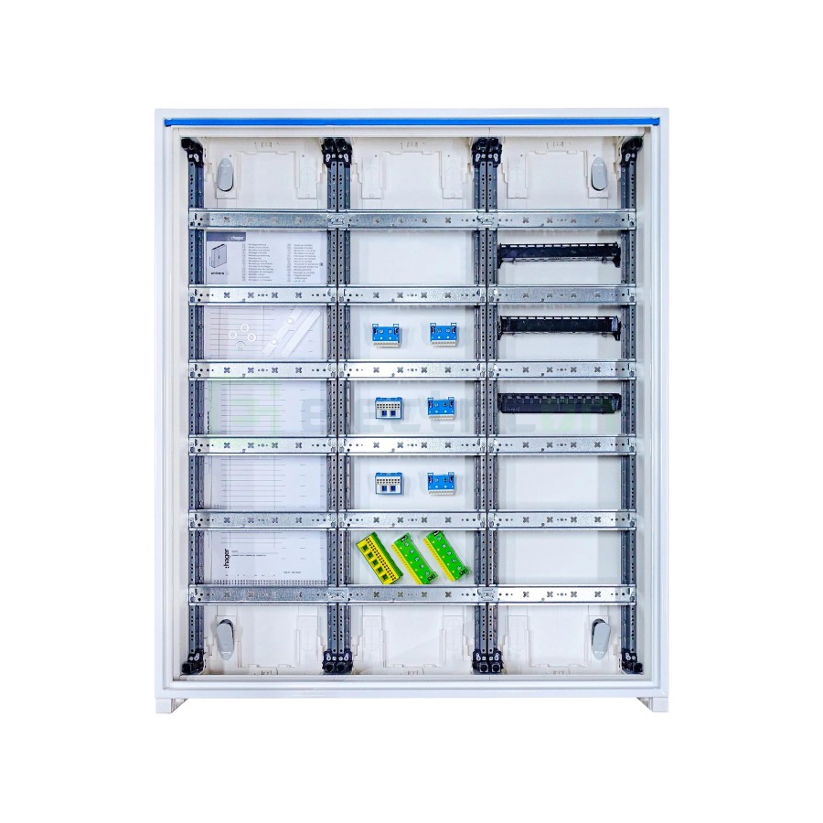 Tablou electric metalic - siguranțe - 216M (6x36) aparent Hager Univers FWB63S