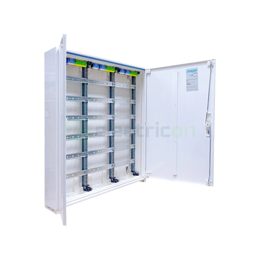 Tablou electric metalic - siguranțe - 216M (6x36) aparent Hager Univers FWB63S