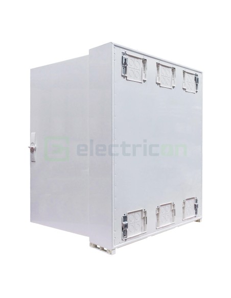 Tablou electric metalic - siguranțe - 216M (6x36) aparent Hager Univers FWB63S