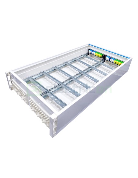 Tablou electric metalic - siguranțe - 144M (6x24) aparent Hager Univers Hager FWB62S