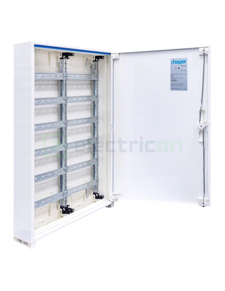 Tablou electric metalic - siguranțe - 144M (6x24) aparent Hager Univers Hager FWB62S