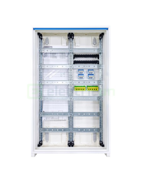 Tablou electric metalic - siguranțe - 144M (6x24) aparent Hager Univers Hager FWB62S
