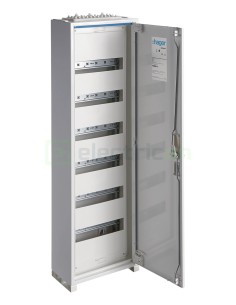 Tablou electric metalic - siguranțe - 72M (6x12) aparent aparent Hager Univers FWB61S