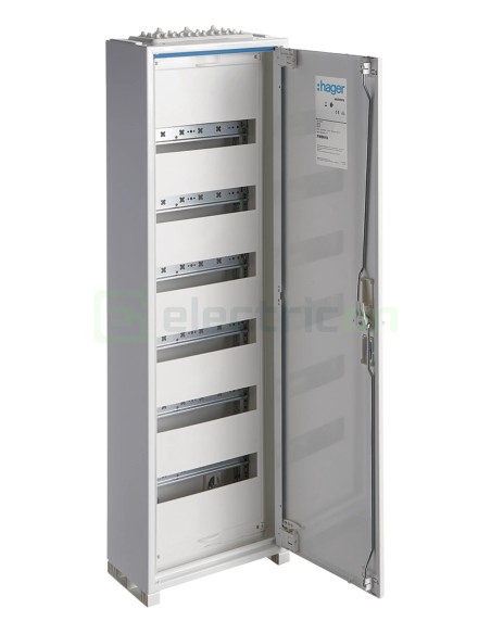 Tablou electric metalic - siguranțe - 72M (6x12) aparent aparent Hager Univers FWB61S