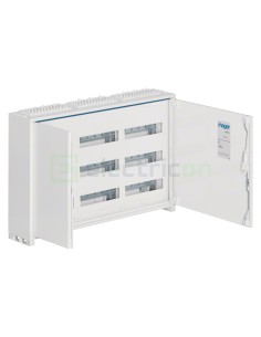 Tablou electric metalic - siguranțe - 108M (3x36) aparent Hager Univers FWB33S