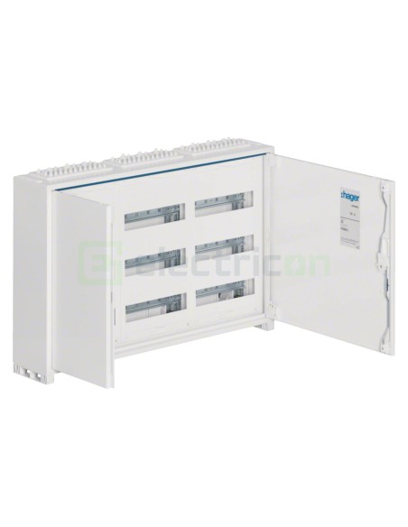 Tablou electric metalic - siguranțe - 108M (3x36) aparent Hager Univers FWB33S