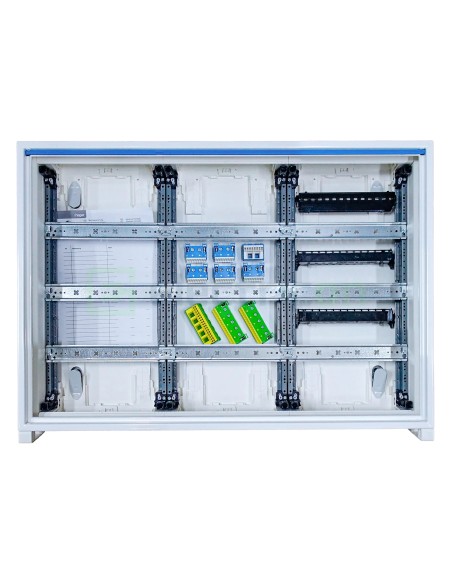 Tablou electric metalic - siguranțe - 108M (3x36) aparent Hager Univers FWB33S