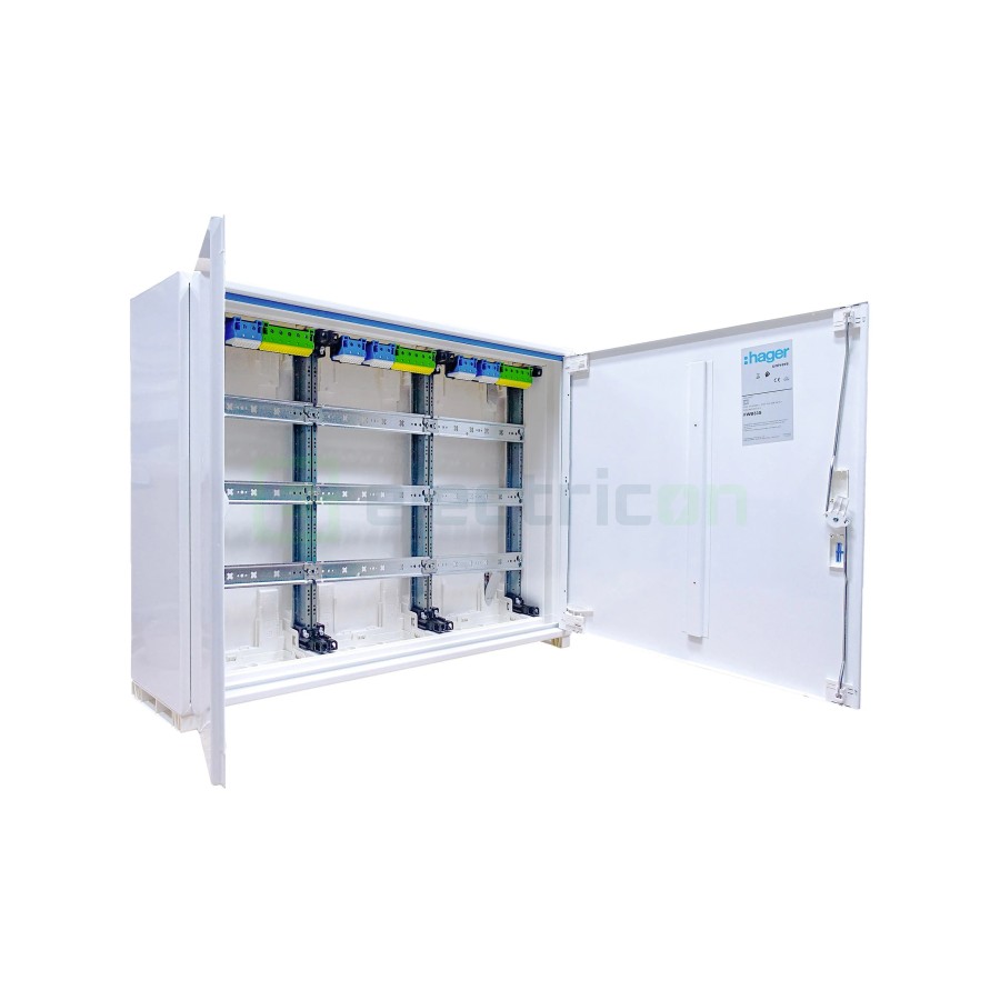 Tablou electric metalic - siguranțe - 108M (3x36) aparent Hager Univers FWB33S