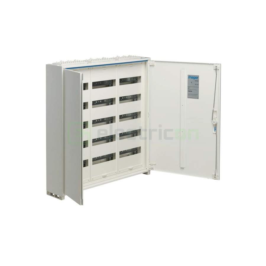 Tablou electric metalic - siguranțe - 180M (5x36) aparent Hager Univers FWB53S