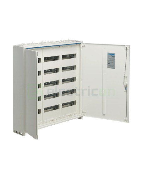 Tablou electric metalic - siguranțe - 180M (5x36) aparent Hager Univers FWB53S