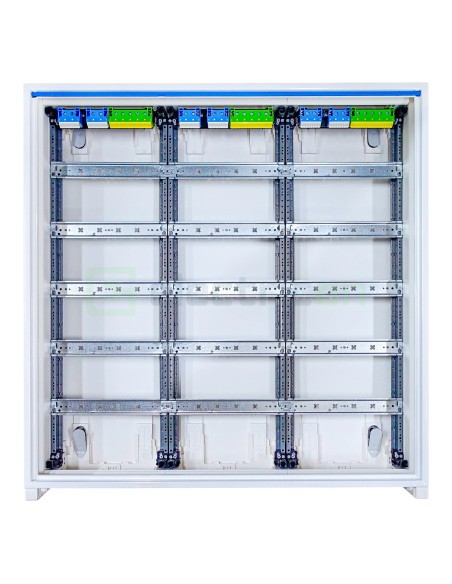 Tablou electric metalic - siguranțe - 180M (5x36) aparent Hager Univers FWB53S