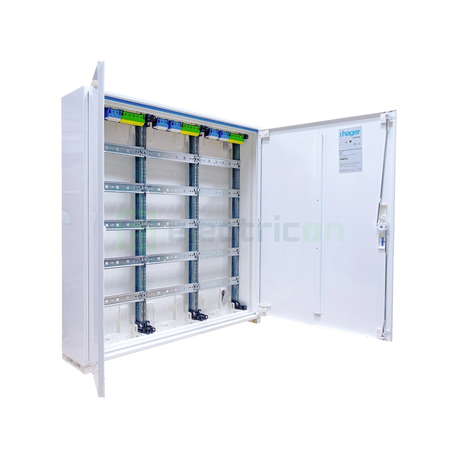 Tablou electric metalic - siguranțe - 180M (5x36) aparent Hager Univers FWB53S