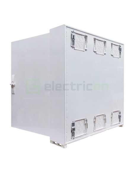 Tablou electric metalic - siguranțe - 180M (5x36) aparent Hager Univers FWB53S