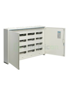 Tablou electric metalic - siguranțe - 192M (4x48) aparent Univers Hager FWB44S