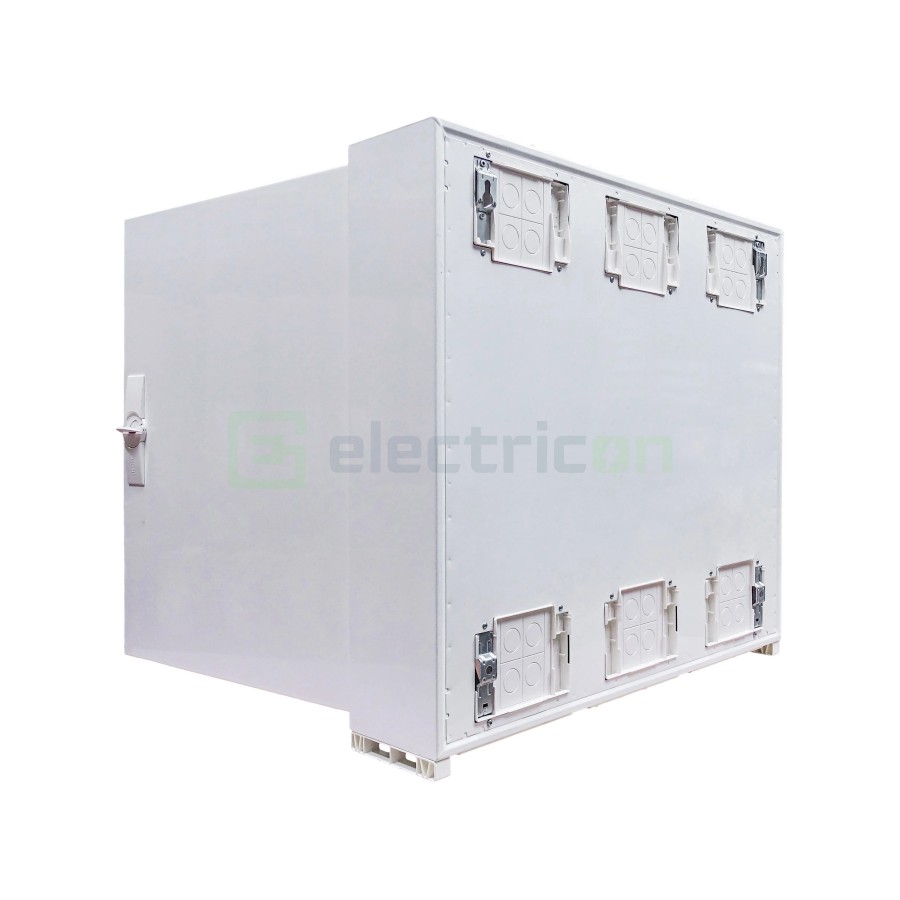 Tablou electric metalic - siguranțe - 144M (4x36) aparent Univers Hager FWB43S