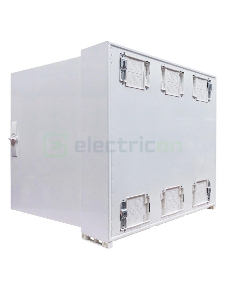 Tablou electric metalic - siguranțe - 144M (4x36) aparent Univers Hager FWB43S