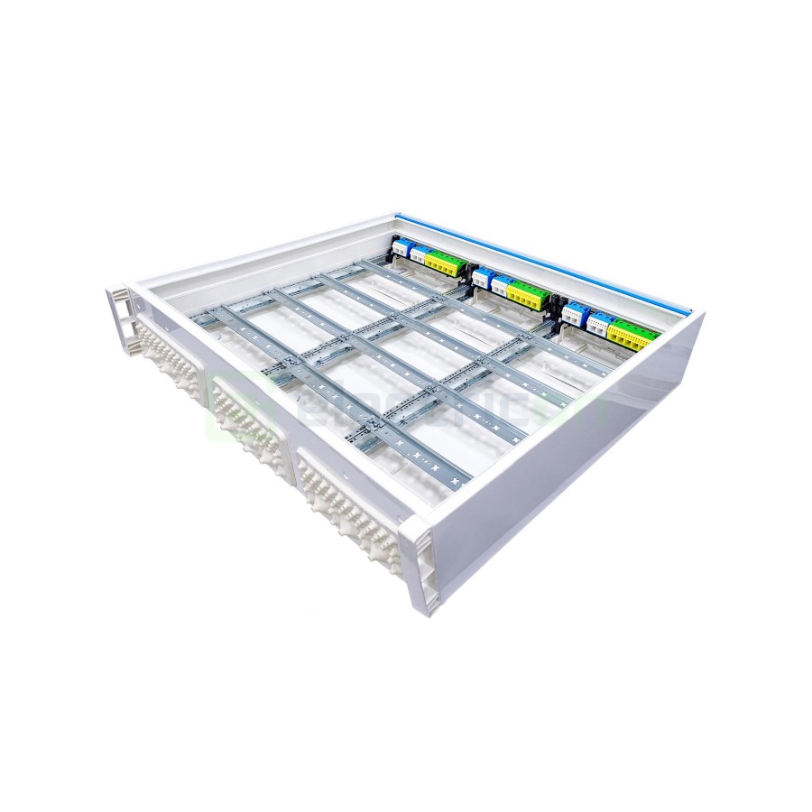 Tablou electric metalic - siguranțe - 144M (4x36) aparent Univers Hager FWB43S