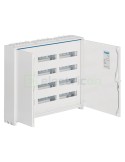 Tablou electric metalic - siguranțe - 144M (4x36) aparent Univers Hager FWB43S