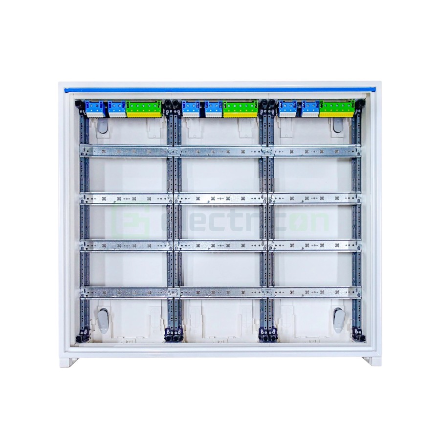 Tablou electric metalic - siguranțe - 144M (4x36) aparent Univers Hager FWB43S