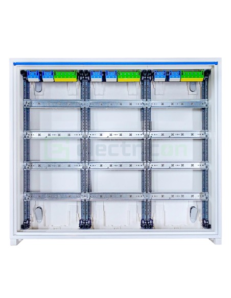 Tablou electric metalic - siguranțe - 144M (4x36) aparent Univers Hager FWB43S