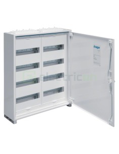 Tablou electric metalic - siguranțe - 96M (4x24) aparent Hager Univers FWB42S