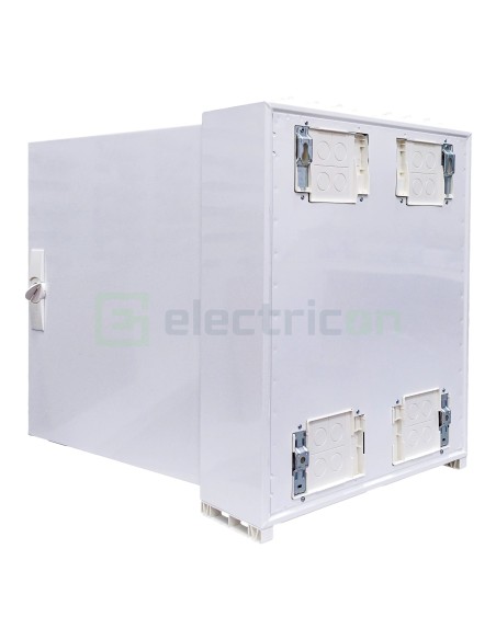 Tablou electric metalic - siguranțe - 96M (4x24) aparent Hager Univers FWB42S
