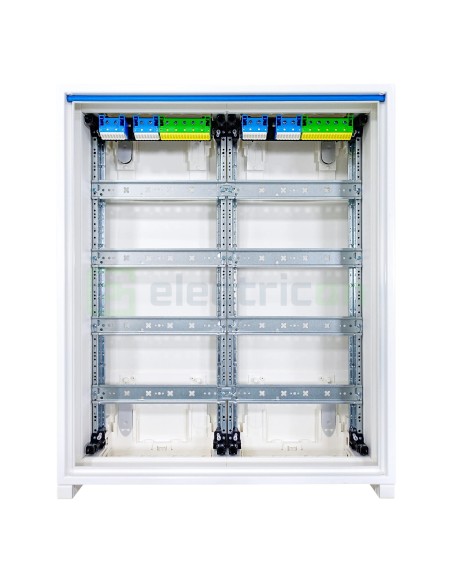 Tablou electric metalic - siguranțe - 96M (4x24) aparent Hager Univers FWB42S