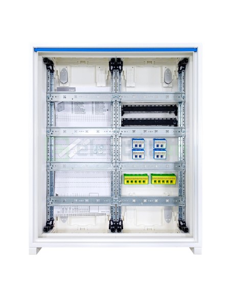 Tablou electric metalic - siguranțe - 96M (4x24) aparent Hager Univers FWB42S