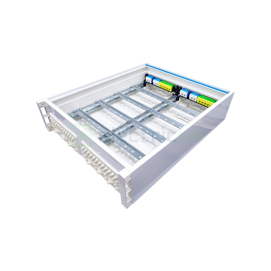 Tablou electric metalic - siguranțe - 96M (4x24) aparent Hager Univers FWB42S