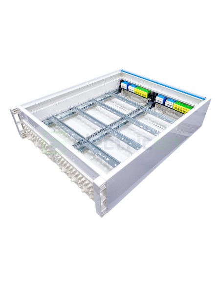 Tablou electric metalic - siguranțe - 96M (4x24) aparent Hager Univers FWB42S