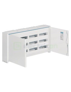 Tablou electric metalic - siguranțe - 144M (3x48) aparent Univers Hager FWB34S