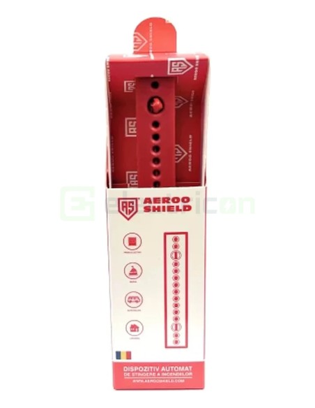 Pastilă stingere incendiu cu aerosoli pentru tablou electric - capacitate 0.1mc - Aeroo Shield AS01