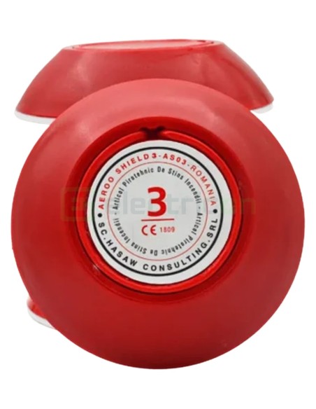 Pastilă stingere incendiu cu aerosoli pentru tablou electric - capacitate 0.3mc - Aeroo Shield AS03
